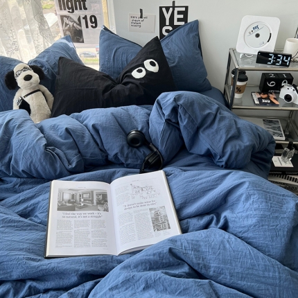 91家纺网 家纺一手货源 找家纺 2023年婴儿可以啃咬的超柔水洗棉四件套