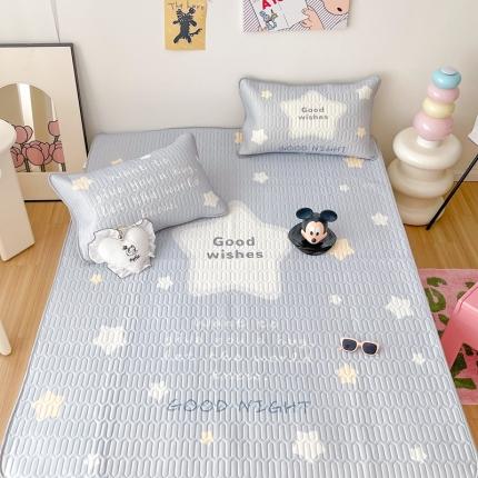 91家纺网 家纺一手货源 找家纺 顾里家纺 2023新款韩系ins清新凉感软席 星空