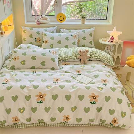 91家纺网 家纺一手货源 找家纺 （总）798家纺 2023新款卡通系列13070全棉印花四件套-摩伊