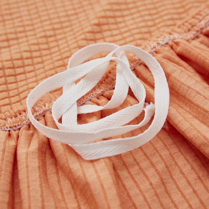 91家纺网 家纺一手货源 找家纺 丝绮鹿 2023新款玉米粒全包沙发套 贵妃沙发-香桔橙