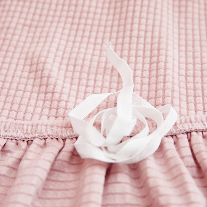 91家纺网 家纺一手货源 找家纺 丝绮鹿 2023新款玉米粒全包沙发套 欧式沙发-暗粉