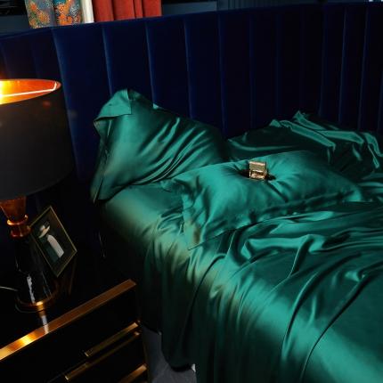 91家纺网 家纺一手货源 找家纺 （总）米多多 2024新款60兰精天丝四件套单品枕套