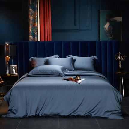 91家纺网 家纺一手货源 找家纺 （总）米多多 2024新款60兰精天丝四件套单品被套