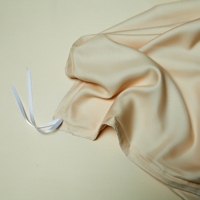 91家纺网 家纺一手货源 找家纺 米多多 2024新款60兰精天丝四件套单品被套 米杏色