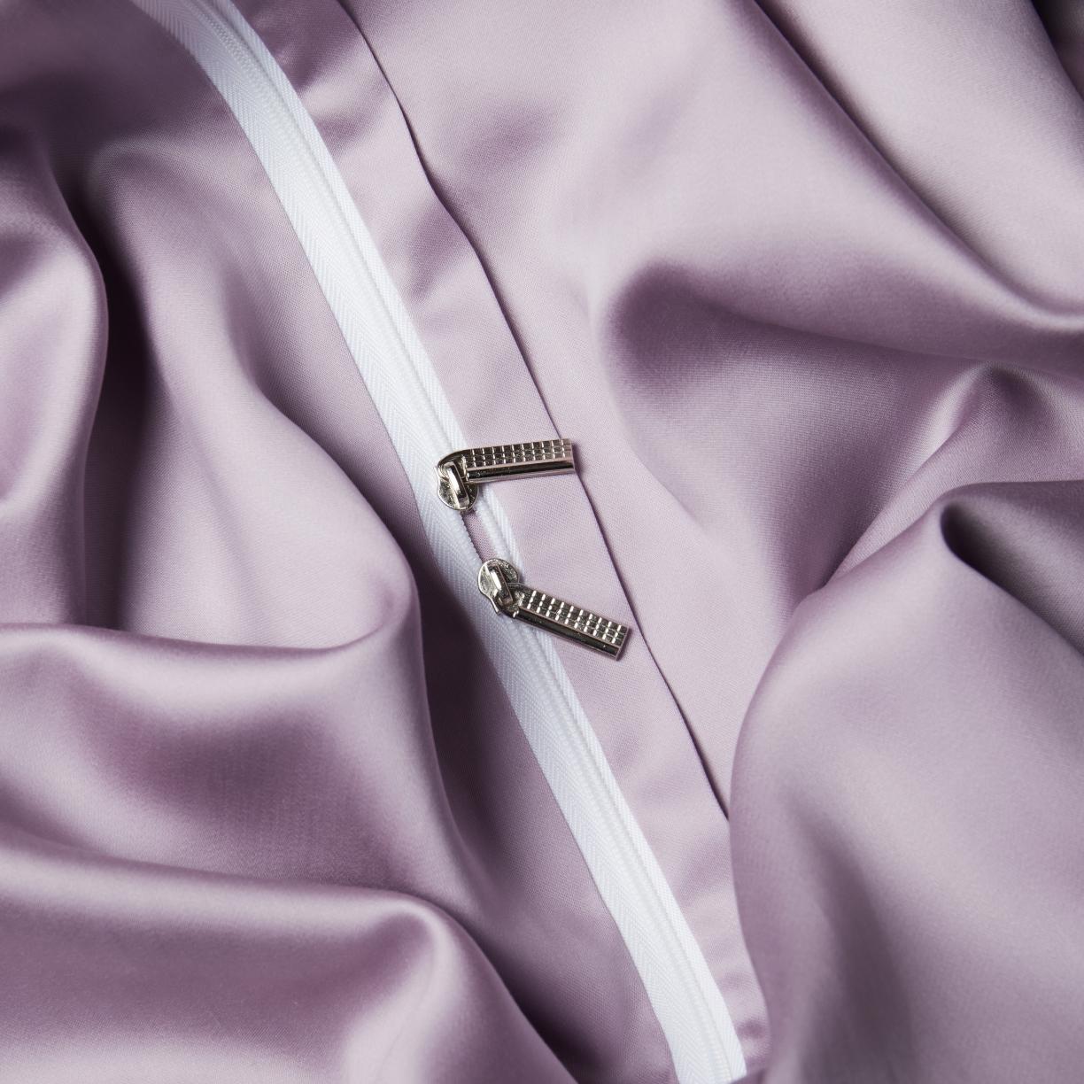 91家纺网 家纺一手货源 找家纺 米多多 2024新款60兰精天丝四件套单品被套 芋泥紫