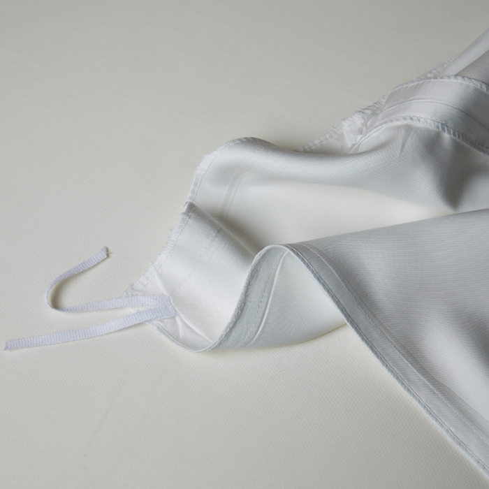 91家纺网 家纺一手货源 找家纺 米多多 2024新款60兰精天丝四件套单品被套 珍珠白