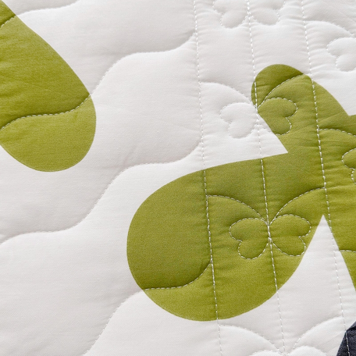 91家纺网 家纺一手货源 找家纺 宜凡 2023新款 全棉床笠式床裙三件套 稻花香