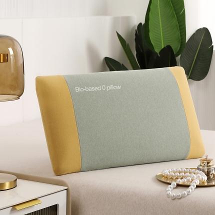 91家纺网 家纺一手货源 找家纺 雅诗帛 2025新款生物基面包枕 枕头枕芯40*70cm高度13公分 绿色