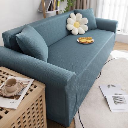 91家纺网 家纺一手货源 找家纺 （总）沐沐 2026新款 芙蓉格沙发套