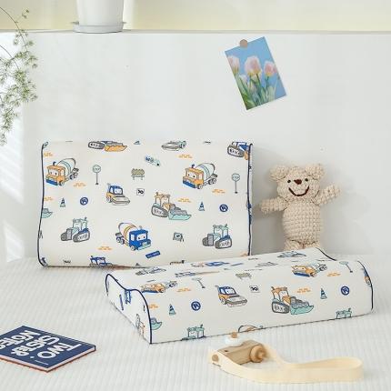 91家纺网 家纺一手货源 找家纺 （总）良佐生活 2023新款A类母婴级双层纱乳胶枕枕套全棉纱布儿童乳胶枕套