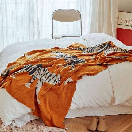 暖绵绵家纺  2025新款海诺系列海诺针织毯 黄色