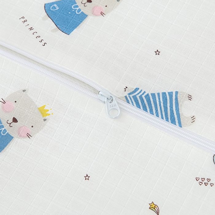 91家纺网 家纺一手货源 找家纺 良佐生活 2023新款A类母婴级双层纱乳胶枕专用枕套 童年梦