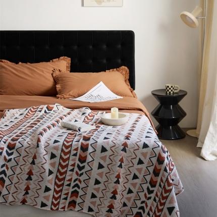 91家纺网 家纺一手货源 找家纺 暖绵绵家纺 2025新款布里格系列午睡盖毯 红色