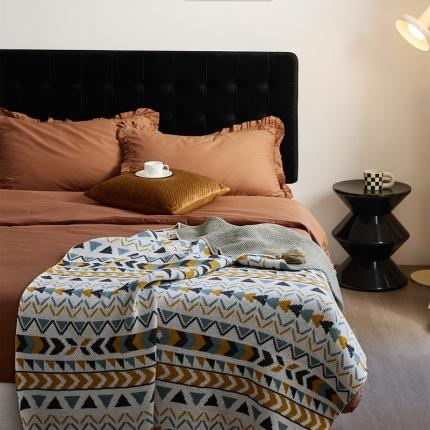 91家纺网 家纺一手货源 找家纺 （总）暖绵绵家纺 2025新款布里格系列午睡盖毯