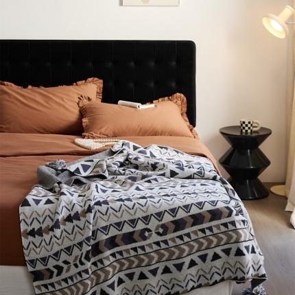 91家纺网 家纺一手货源 找家纺 （总）暖绵绵家纺 2025新款布里格系列午睡盖毯