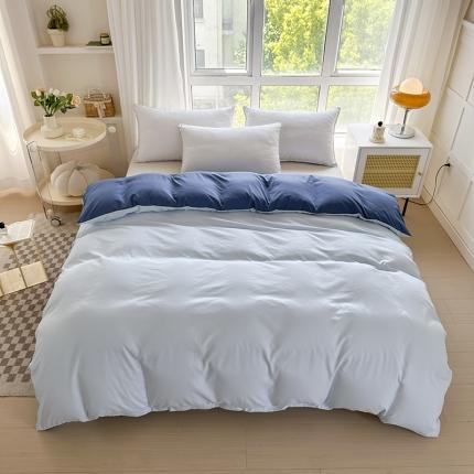 （总）赫然家纺 新款纯色磨毛系列-单被套