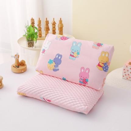 91家纺网 家纺一手货源 找家纺 （总）吉咪兔 2023新款儿童卡通全棉冰豆豆枕
