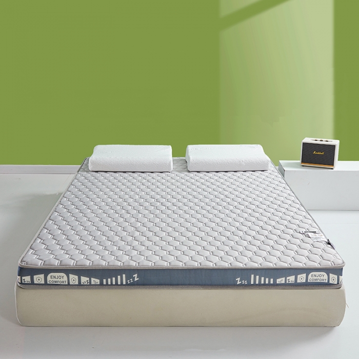 91家纺网 家纺一手货源 找家纺 帛奴家纺 2023新款A类乳胶抗菌记忆棉海绵床垫 元气灰