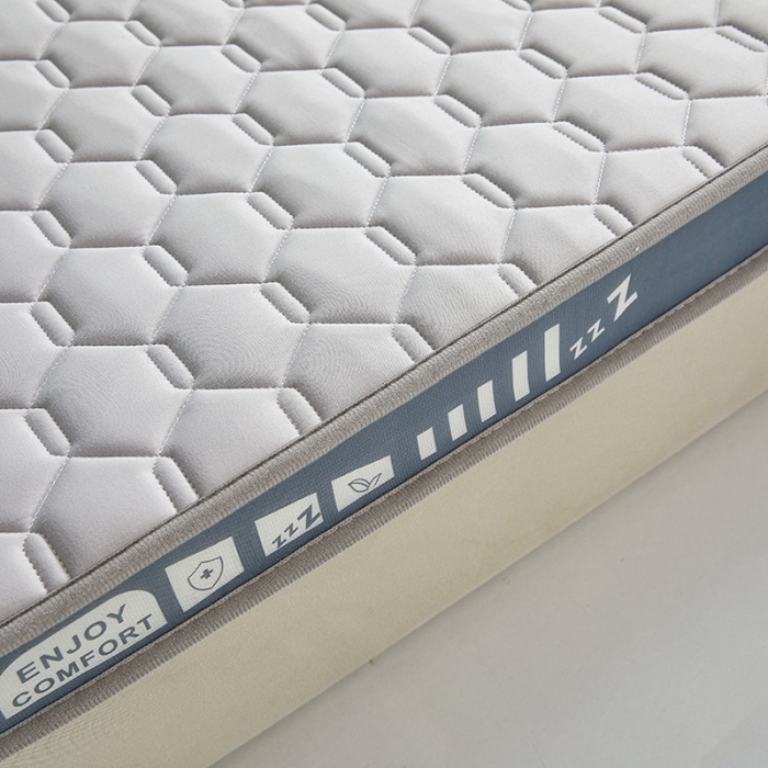 91家纺网 家纺一手货源 找家纺 帛奴家纺 2023新款A类乳胶抗菌记忆棉海绵床垫 元气灰