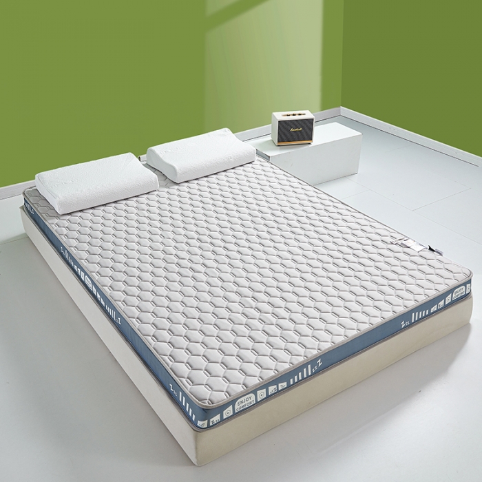 91家纺网 家纺一手货源 找家纺 帛奴家纺 2023新款A类乳胶抗菌记忆棉海绵床垫 元气灰