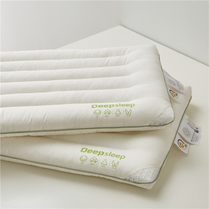 （总）乐可 2023新款A类全棉低平枕 枕头枕芯