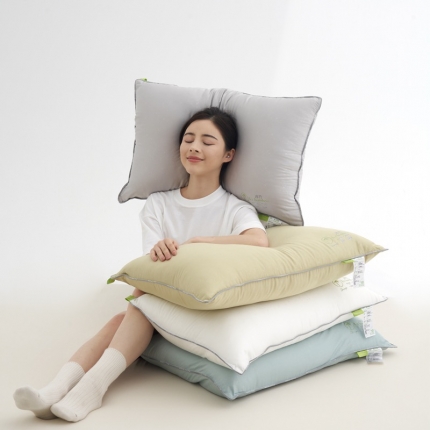 （总）拾光 2023新款天丝冰竹凉感枕酒店专用天然透气