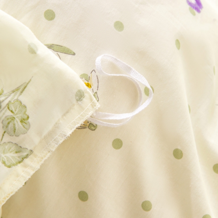 91家纺网 家纺一手货源 找家纺 宜凡 2023新款全棉印花床笠四件套 蔷薇