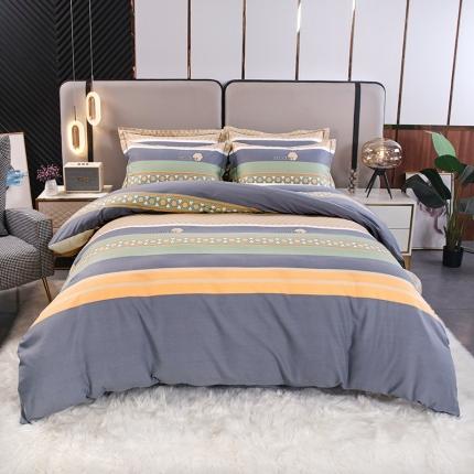 91家纺网 家纺一手货源 找家纺 （总）金纱玉纺家纺 2024新款加厚AB版四件套