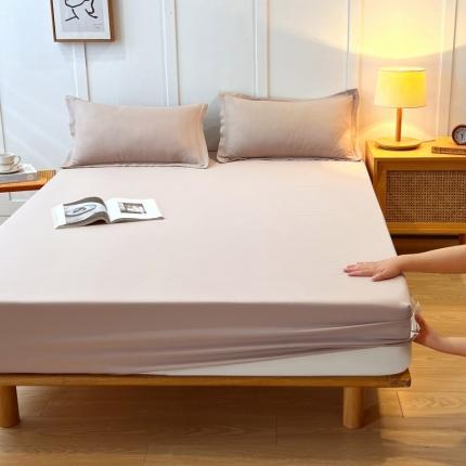 91家纺网 家纺一手货源 找家纺 （总）西域种棉人 2023新款A类原棉防水床笠床罩透气隔尿全包保护套