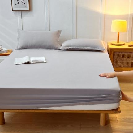 91家纺网 家纺一手货源 找家纺 （总）西域种棉人 2023新款A类原棉防水床笠床罩透气隔尿全包保护套