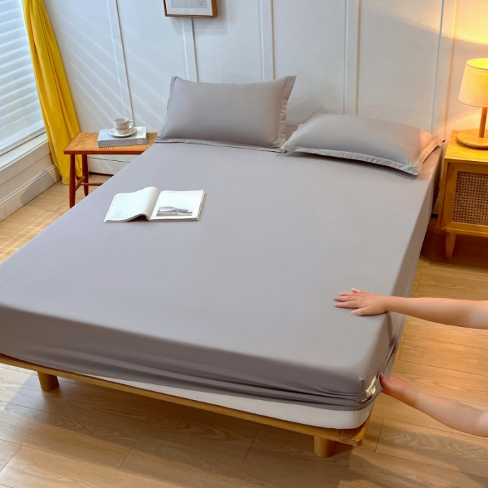 91家纺网 家纺一手货源 找家纺 （总）西域种棉人 2023新款A类原棉防水床笠床罩透气隔尿全包保护套