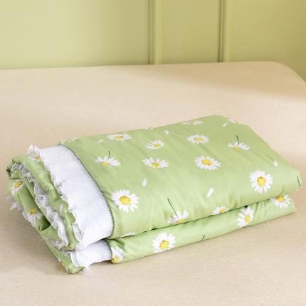 91家纺网 家纺一手货源 找家纺 （总）十九色 2024新款柔赛丝雪纺花边夏被