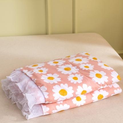 91家纺网 家纺一手货源 找家纺 （总）十九色 2024新款柔赛丝雪纺花边夏被