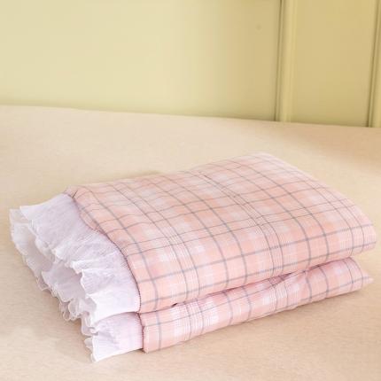 91家纺网 家纺一手货源 找家纺 （总）十九色 2024新款柔赛丝雪纺花边夏被