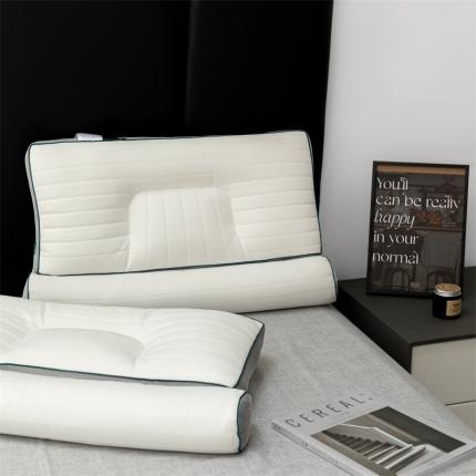 （总）雅布 2023新款荞麦乳胶牵引两用枕头助睡眠护颈椎枕