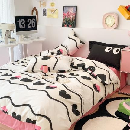 91家纺网 家纺一手货源 找家纺 （总）昔可 2023新款全棉四件套