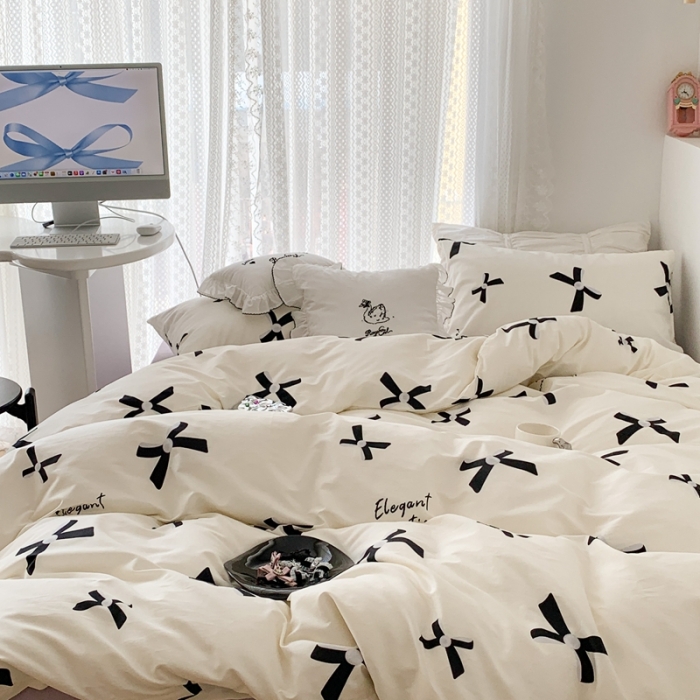 91家纺网 家纺一手货源 找家纺 （总）昔可 2023新款全棉四件套