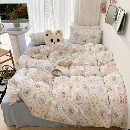 91家纺网 家纺一手货源 找家纺 （总）昔可 2023新款全棉四件套