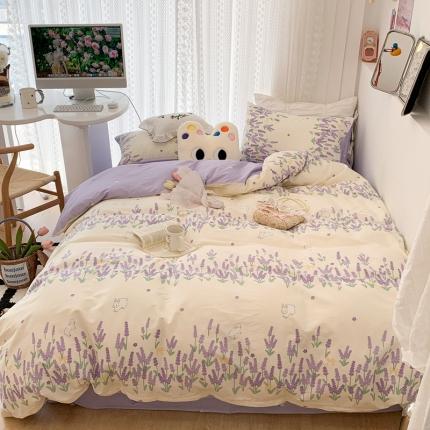 （总）昔可 2023新款全棉四件套