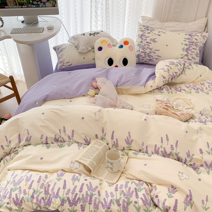 91家纺网 家纺一手货源 找家纺 （总）昔可 2023新款全棉四件套