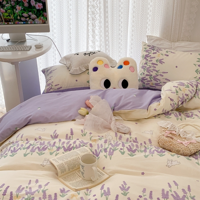 91家纺网 家纺一手货源 找家纺 （总）昔可 2023新款全棉四件套