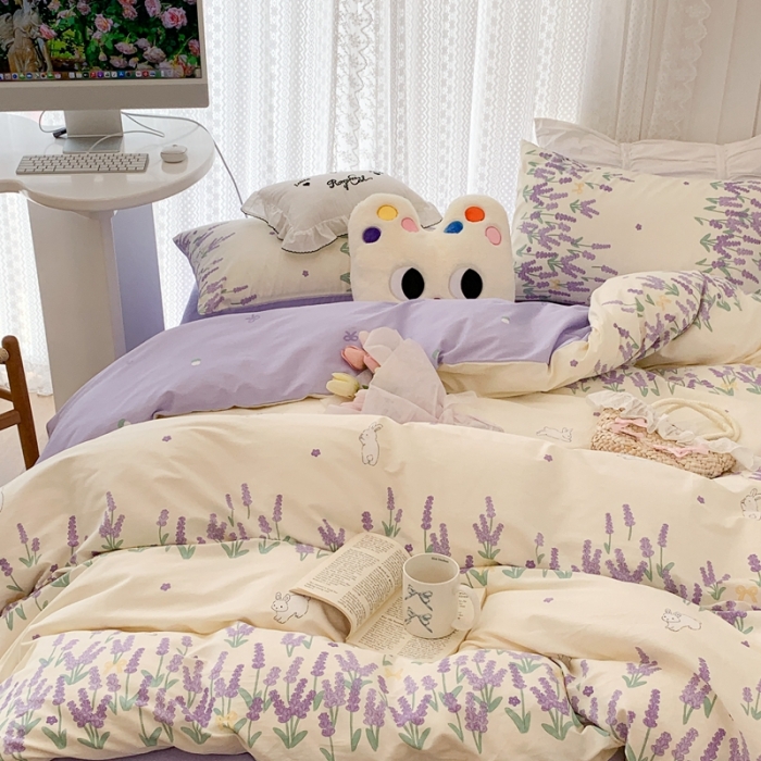 91家纺网 家纺一手货源 找家纺 （总）昔可 2023新款全棉四件套