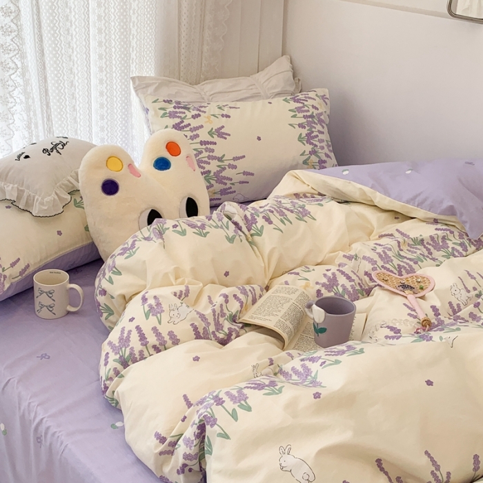 91家纺网 家纺一手货源 找家纺 （总）昔可 2023新款全棉四件套