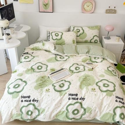 91家纺网 家纺一手货源 找家纺 （总）昔可 2023新款全棉四件套