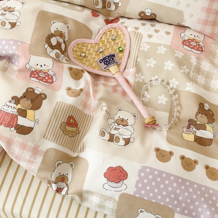 91家纺网 家纺一手货源 找家纺 （总）昔可 2023新款全棉四件套