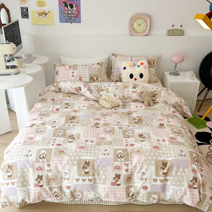 91家纺网 家纺一手货源 找家纺 （总）昔可 2023新款全棉四件套