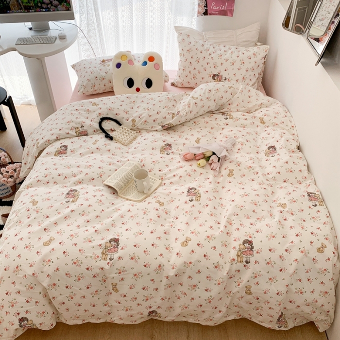 91家纺网 家纺一手货源 找家纺 （总）昔可 2023新款全棉四件套