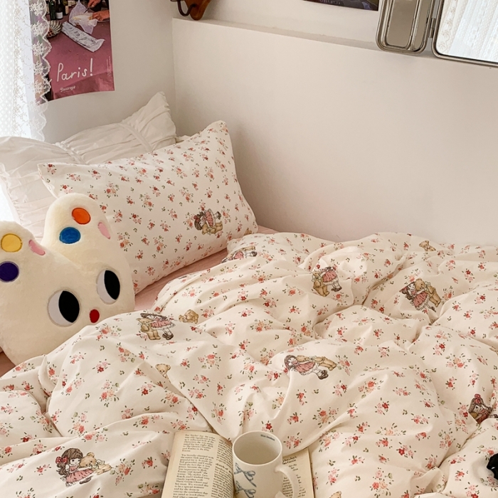 91家纺网 家纺一手货源 找家纺 （总）昔可 2023新款全棉四件套