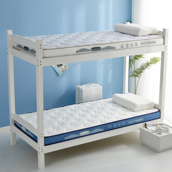 91家纺网 家纺一手货源 找家纺 祁恋婷 2023新款A类牛奶丝乳胶抗压学生床垫【床垫遮盖物】 繁星-海因蓝