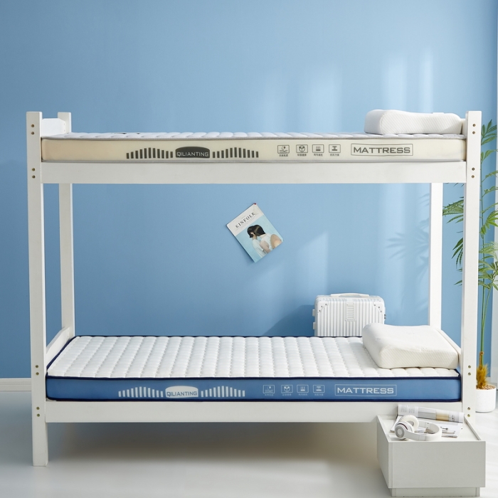 91家纺网 家纺一手货源 找家纺 （总）祁恋婷 2023新款A类牛奶丝乳胶抗压学生床垫【床垫遮盖物】